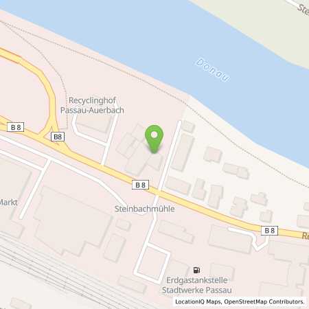 Standortübersicht der Benzin-Super-Diesel Tankstelle: Shell Passau Regensburger Str. 68 in 94036, Passau