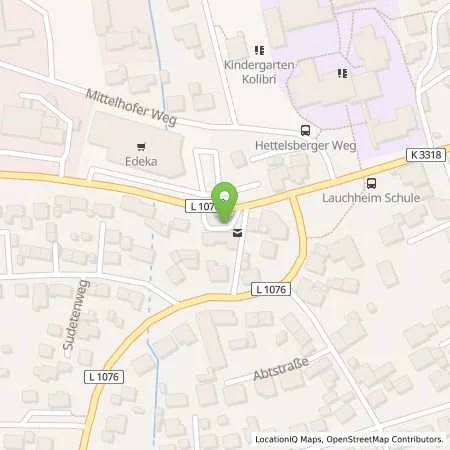 Standortübersicht der Tankstelle Lauchheim Hauptstrasse 61 in 73466 Lauchheim