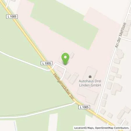 Standortübersicht der Tankstelle AVEX Dingelstädt in 37351 Dingelstädt