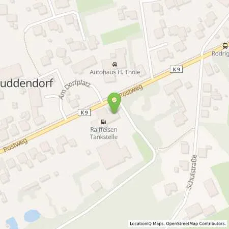 Standortübersicht der Tankstelle Raiffeisen Obergrafschaft eG in 48465 Suddendorf