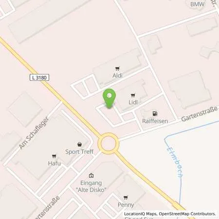 Standortübersicht der Tankstelle Tankstelle Schlüchtern in 36381 Schlüchtern