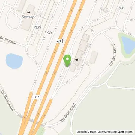 Standortübersicht der Tankstelle Aral Tankstelle, BAT BRUNAUTAL OST in 29646 Bispingen