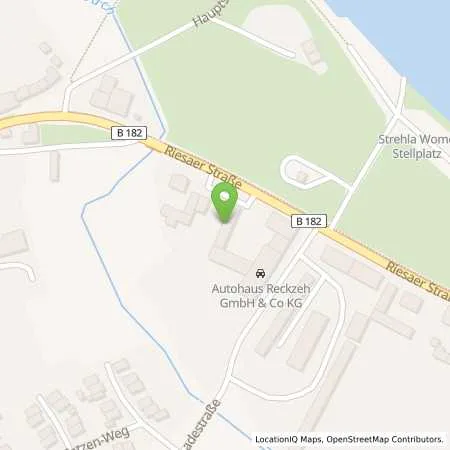 Standortübersicht der Tankstelle bft Tankstelle Strehla in 01616 Strehla