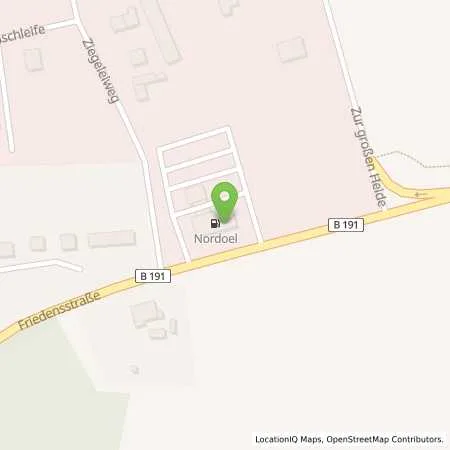 Standortübersicht der Tankstelle Torsten Paschke in 19372 Spornitz