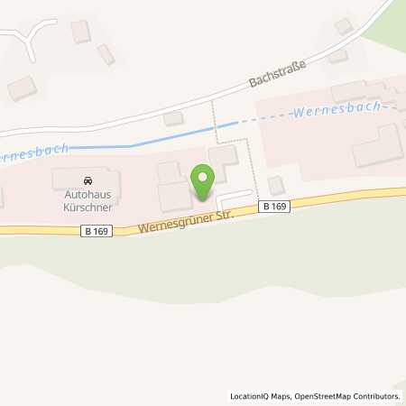 Standortübersicht der Benzin-Super-Diesel Tankstelle: bft Tankstelle in 08228, Rodewisch