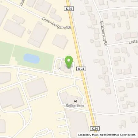 Standortübersicht der Tankstelle Stadtlohn (48703), Dinkellandstr. 2 in 48703 Stadtlohn