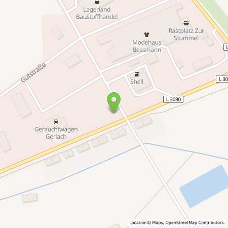 Standortübersicht der Benzin-Super-Diesel Tankstelle: Shell Leinefelde-Worbis Auf Dem Pfingstrasen 2 in 37339, Leinefelde-Worbis