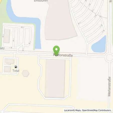 Standortübersicht der Tankstelle TotalEnergies Truckstop Emsbueren in 48488 Emsbueren