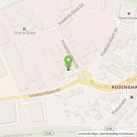 Standortübersicht der Tankstelle Esso Tankstelle in 58454 WITTEN