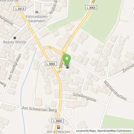 Standortübersicht der Tankstelle T Gross-Umstadt in 64823 Gross-Umstadt