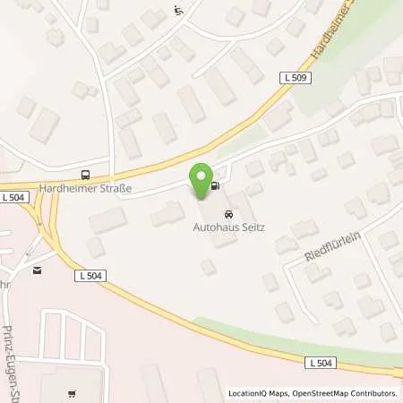 Standortübersicht der Tankstelle Calpam Tankstelle in 97900 Kuelsheim