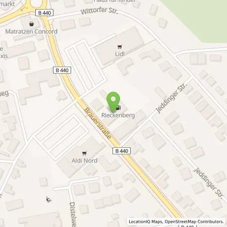 Standortübersicht der Tankstelle Tankstelle Riekenberg in 27356 Rotenburg