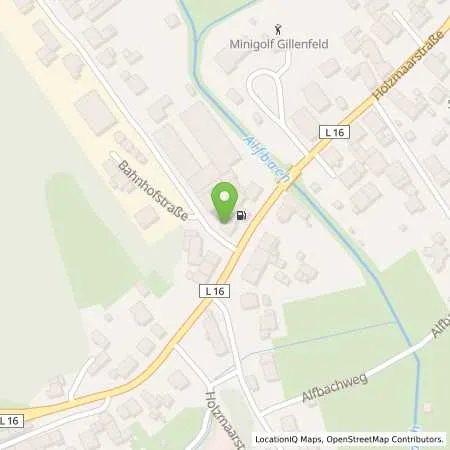 Standortübersicht der Tankstelle Peter Stolz GmbH in 54558 Gillenfeld