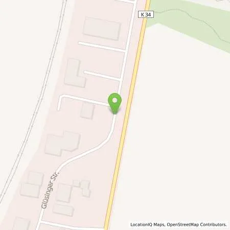 Standortübersicht der Tankstelle JET SEEVETAL GLUESINGER STRASSE 72 in 21217 SEEVETAL