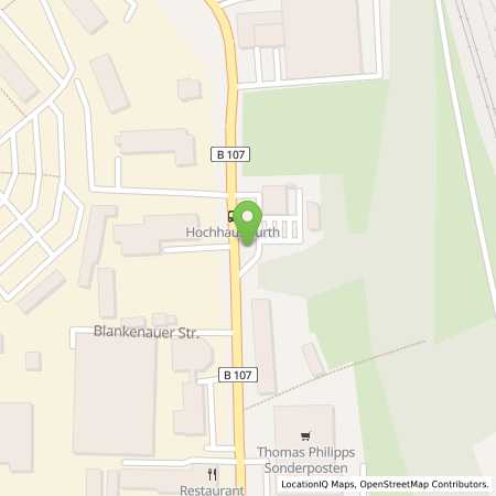 Standortübersicht der Benzin-Super-Diesel Tankstelle: Aral Tankstelle in 09113, Chemnitz