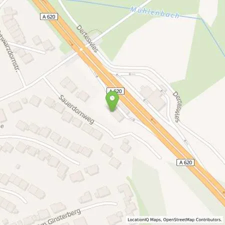 Standortübersicht der Tankstelle TotalEnergies Saarlouis Süd in 66740 Saarlouis