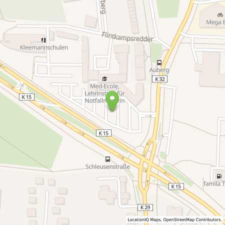 Standortübersicht der Benzin-Super-Diesel Tankstelle: famila Tankstelle Kiel Wik in 24106, Kiel