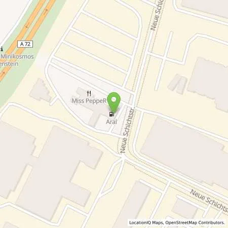 Standortübersicht der Tankstelle Aral Tankstelle in 09366 Niederdorf