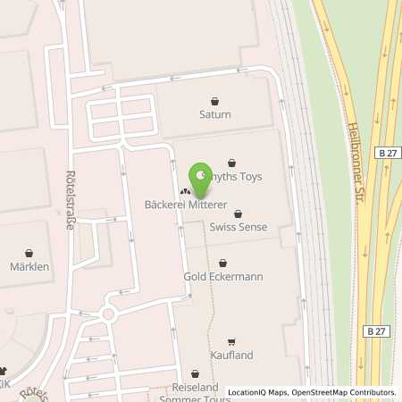 Standortübersicht der Benzin-Super-Diesel Tankstelle: Kaufland Tankstelle Neckarsulm in 74172, Neckarsulm