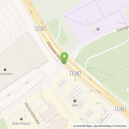 Standortübersicht der Tankstelle star Tankstelle in 01239 Dresden