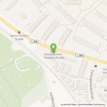 Standortübersicht der Tankstelle Esso Tankstelle in 51377 LEVERKUSEN