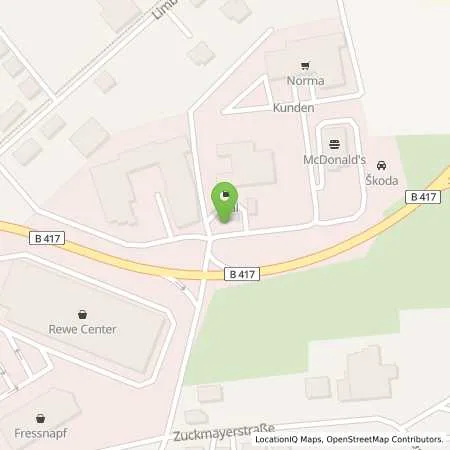 Standortübersicht der Tankstelle Aral Tankstelle in 65582 Diez