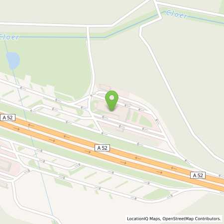 Standortübersicht der Benzin-Super-Diesel Tankstelle: Shell Willich A 52 Cloerbruch Nord in 47877, Willich