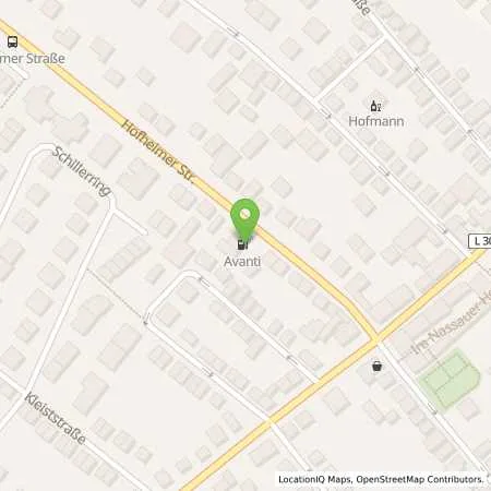 Standortübersicht der Tankstelle Hattersheim Hofheimer Strasse 17 in 65795 Hattersheim