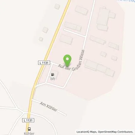 Standortübersicht der Tankstelle Guenther Tank in 98547 Schwarza