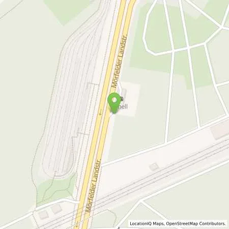 Standortübersicht der Tankstelle Shell Frankfurt am Main Moerfelder Landstr. 377 in 60528 Frankfurt am Main