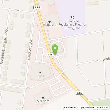 Standortübersicht der Tankstelle Shell Kölleda Weimarischestr.B 85 in 99625 Kölleda