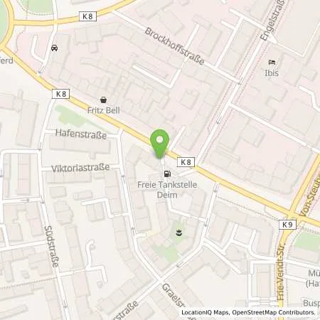 Standortübersicht der Tankstelle Michael Deim Kfz-Meister Freie Tankstellen in 48153 Münster