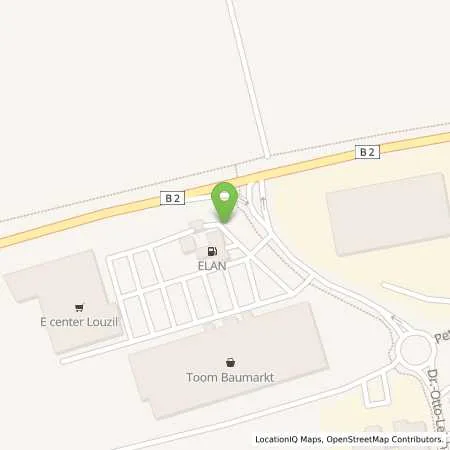 Standortübersicht der Tankstelle Elan Eckental in 90542 Eckental