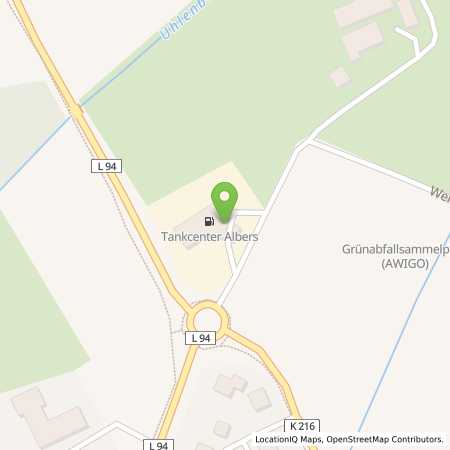 Standortübersicht der Benzin-Super-Diesel Tankstelle: Tankcenter Melle-Wellingholzhausen in 49326, Melle-Wellingholzhausen