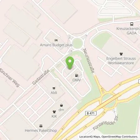 Standortübersicht der Tankstelle Bergkirchen Gadastraße 1 in 85232 Bergkirchen