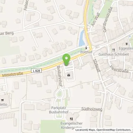 Standortübersicht der Tankstelle Jens Hüler in 32805 Horn-Bad Meinberg