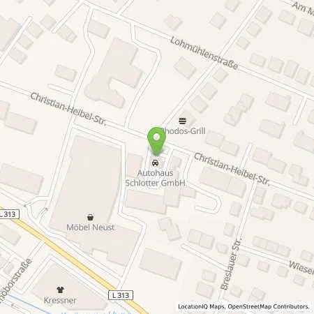 Standortübersicht der Tankstelle Tankstelle Autohaus Schlotter Wirges in 56422 Wirges