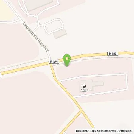 Standortübersicht der Tankstelle ENI in 16909 Heiligengrabe