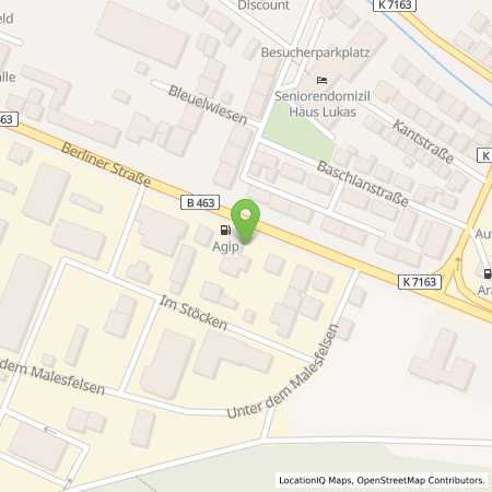 Standortübersicht der Benzin-Super-Diesel Tankstelle: ENI in 72458, Albstadt