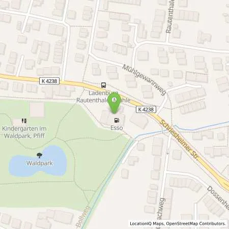 Standortübersicht der Tankstelle Aral Tankstelle in 68526 Ladenburg