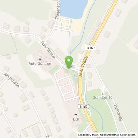 Standortübersicht der Tankstelle star Tankstelle in 08289 Schneeberg