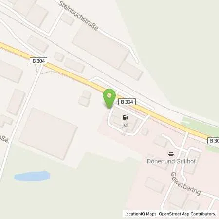 Standortübersicht der Tankstelle JET FORSTING PFAFFING MUENCHNER STR. 1B in 83539 FORSTING PFAFFING