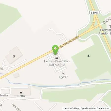 Standortübersicht der Tankstelle bft-Tankstelle FTB, Bad Köstritz in 07586 Bad Köstritz