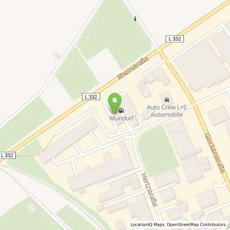 Standortübersicht der Tankstelle Troisdorf-Bergheim in 53844 Troisdorf (Bergheim)