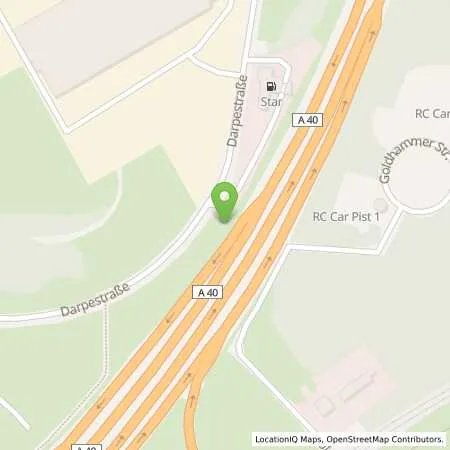 Standortübersicht der Tankstelle star Tankstelle in 44793 Bochum