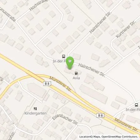 Standortübersicht der Tankstelle AVIA Tankstelle in 65618 Niederselters