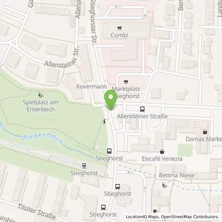 Standortübersicht der Tankstelle Aral Tankstelle in 33605 Bielefeld