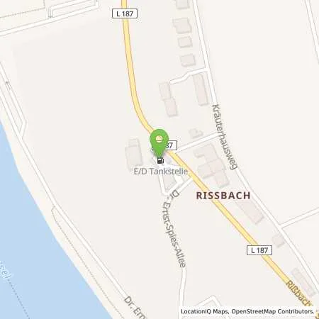 Standortübersicht der Tankstelle Martin Burg in 56841 Traben-Trarbach