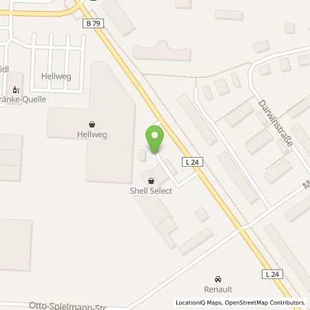 Standortübersicht der Tankstelle Shell Halberstadt Quedlinburger Str. 100 in 38820 Halberstadt