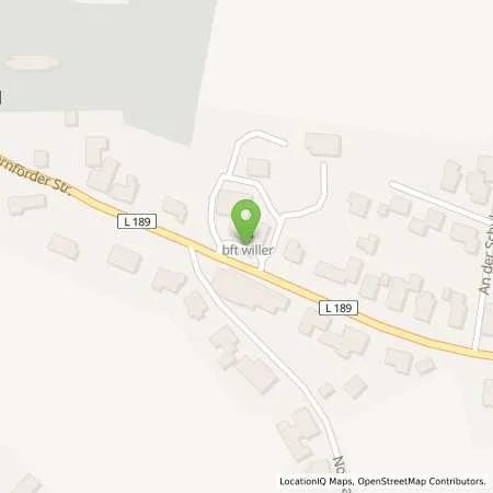 Standortübersicht der Tankstelle bft-willer Station 152 in 24894 Tolk